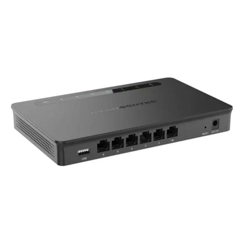 Roteador Multi-Wan Vpn 6 Portas Gigabit Grandstream -Gwn7001