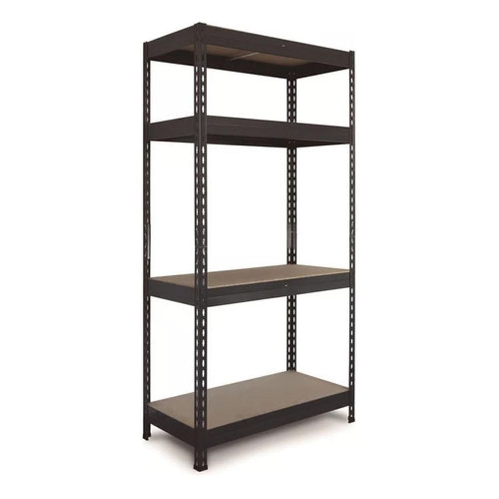 Estante De Aco E Madeira 4 Prateleiras 176X75X40Cm Fixser