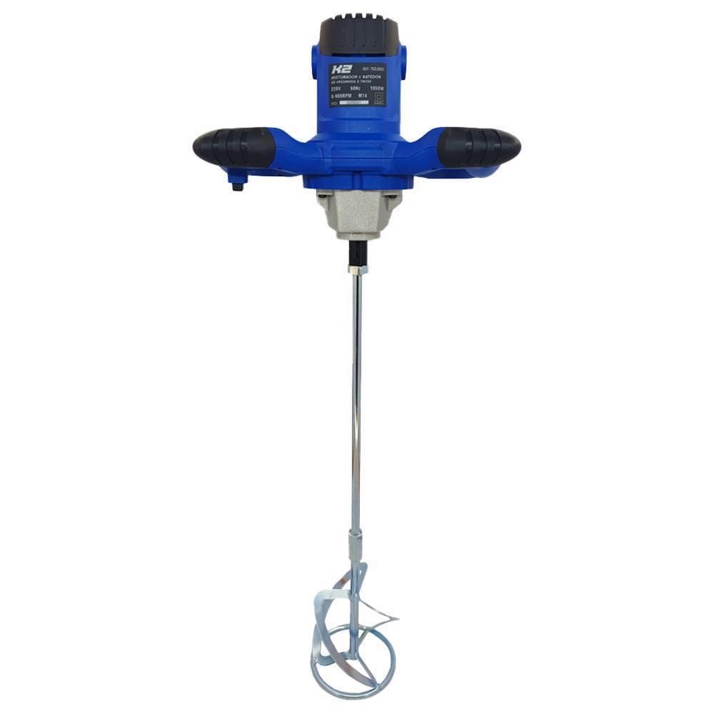 Misturador Batedor Elétrico Argamassa Tinta Gesso 1050W - K2