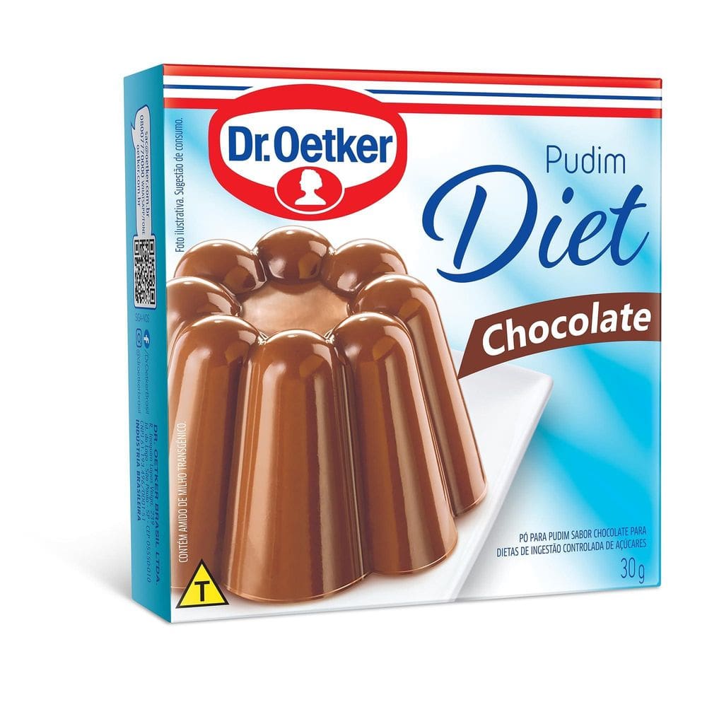 Pó Para Pudim Dr. Oetker Diet 30G Chocolate