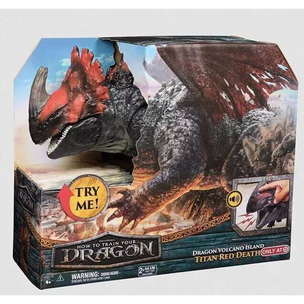 Como Treinar Seu Dragão Titan Red Death - Sunny 4473