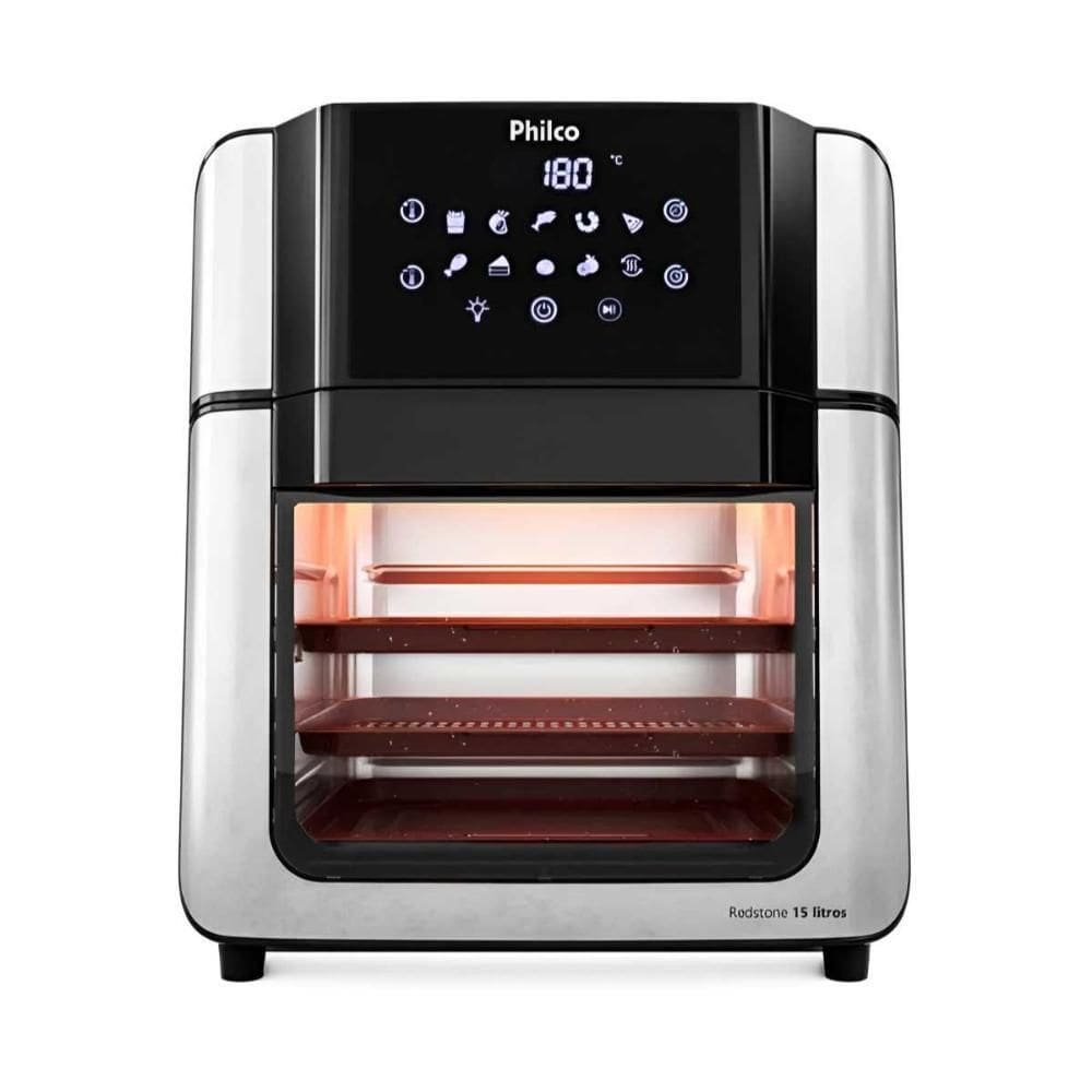 Fritadeira Air Fryer Philco 15L Painel Digital Paf15A - 127V