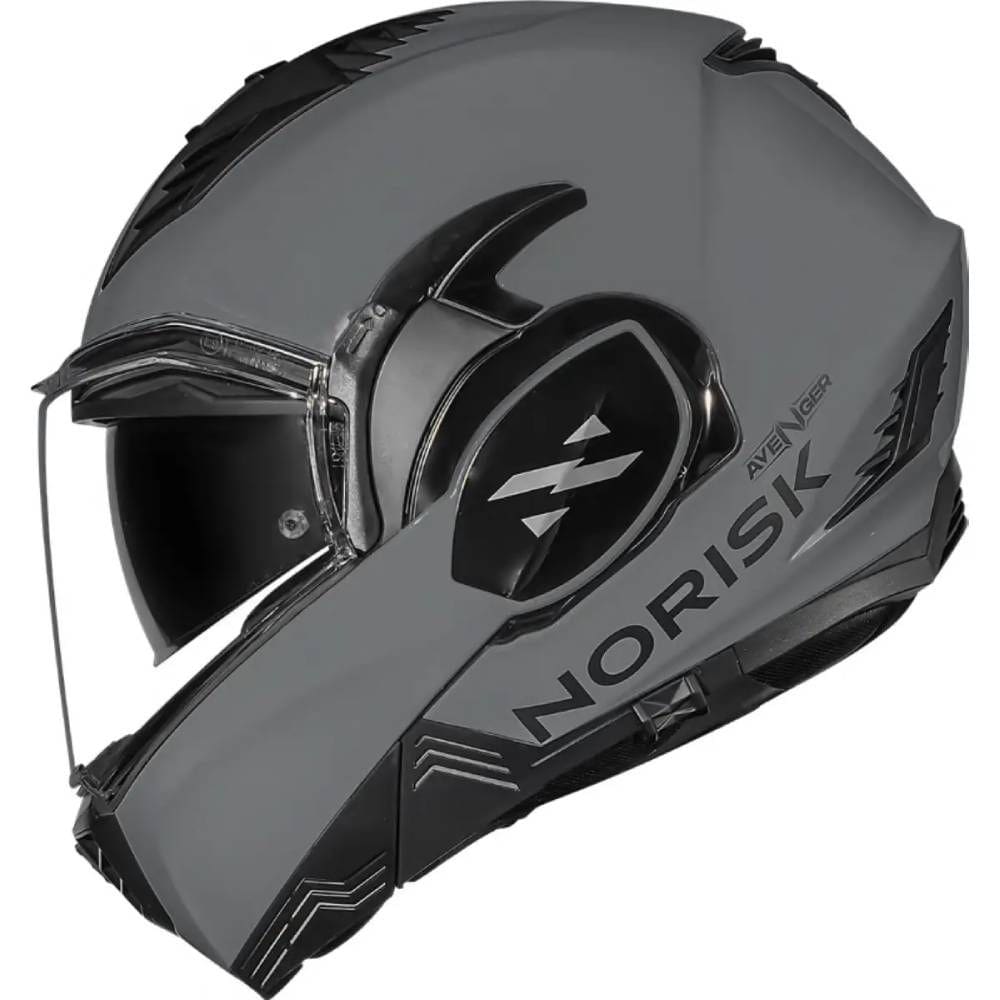 Capacete Norisk Avenger Monocolor Cinza Nardo