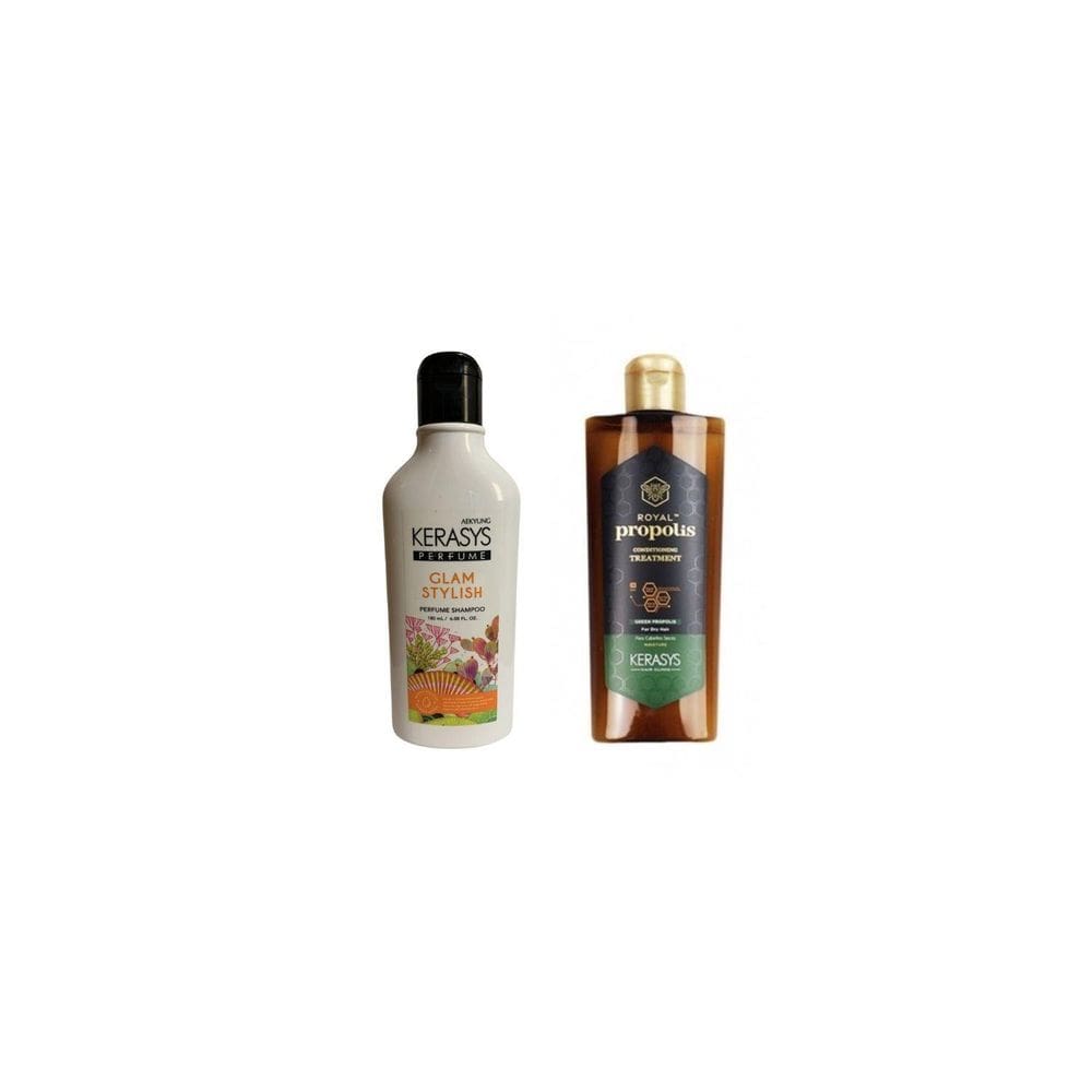 Kit Shampoo Kerasys Glam Stylish E Máscara Green Própolis
