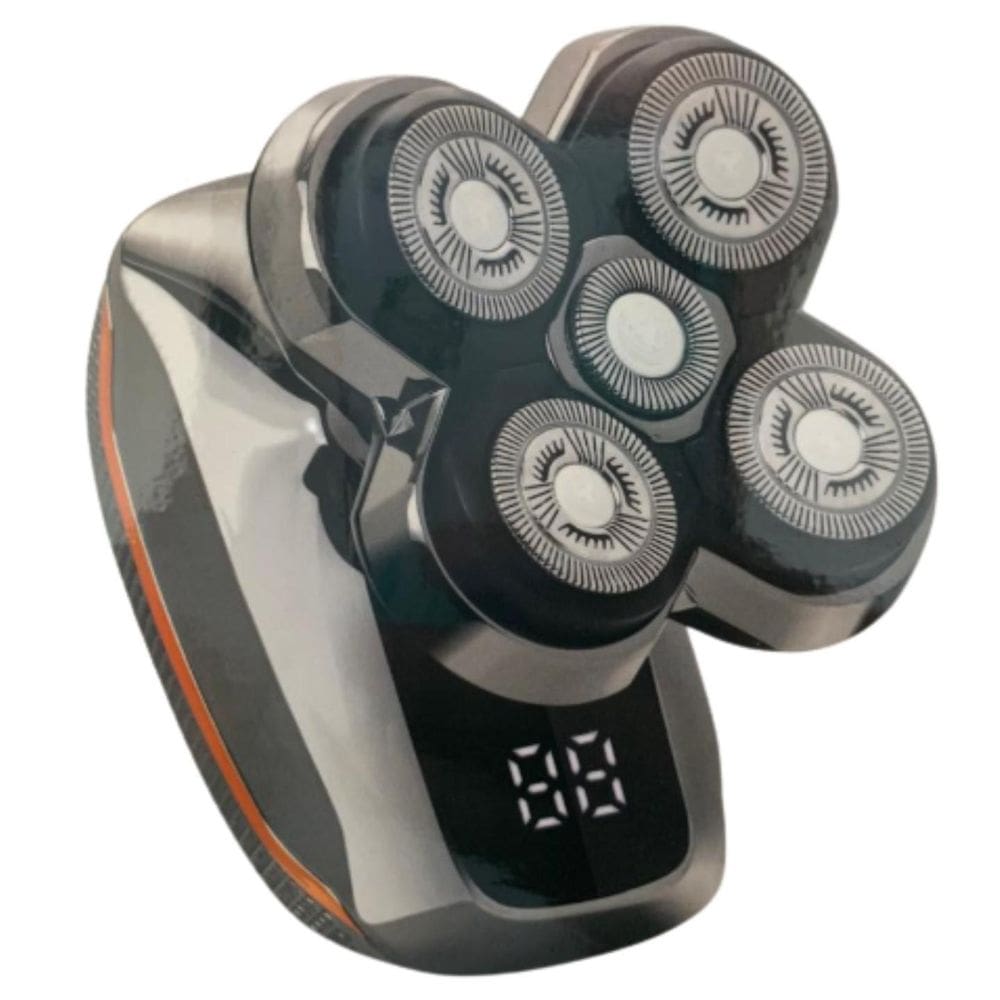 Barbeador 360 Elétrico 5 Laminas Barba Cabelo Recarregável