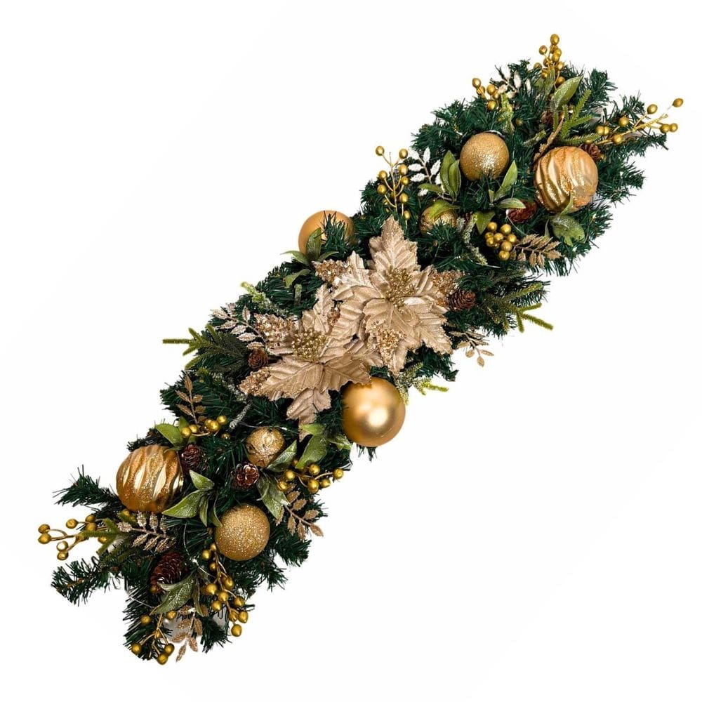 Centro De Mesa De Jantar Natalino Arranjo Decoração De Natal