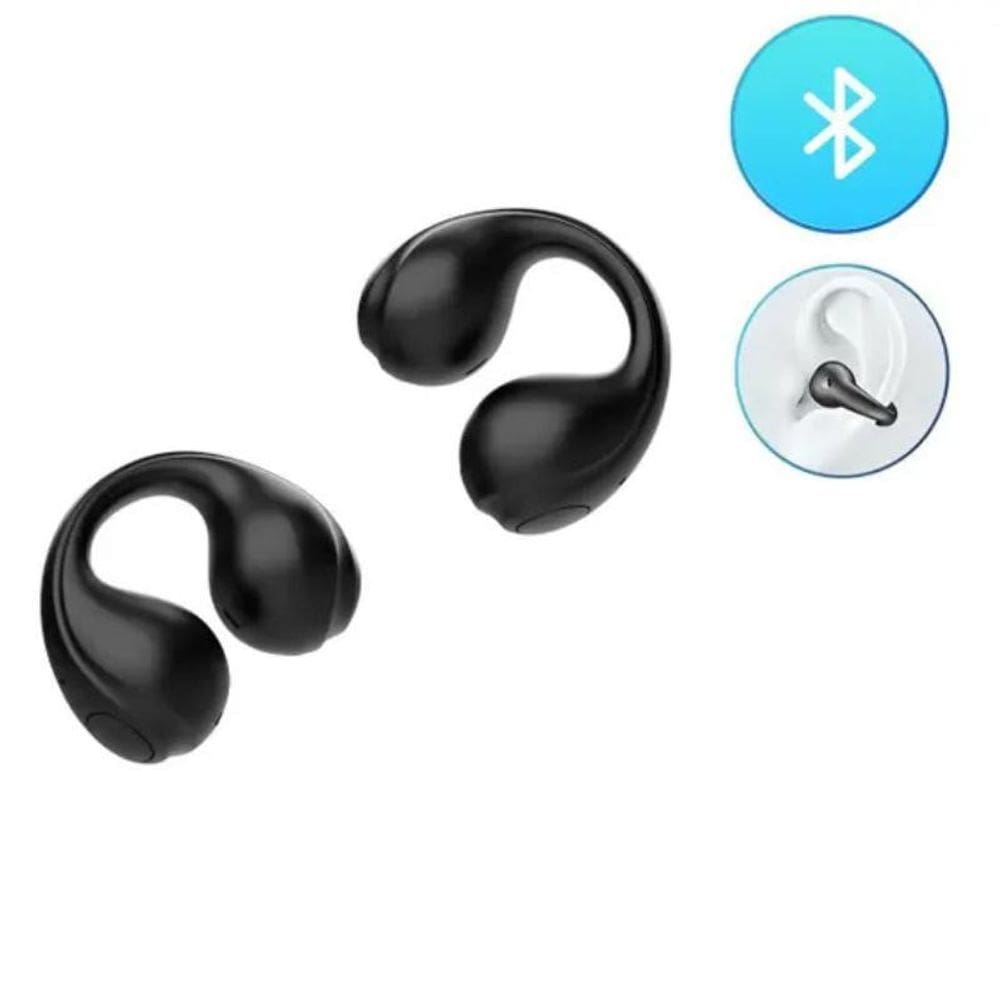 Fone Ouvido Bluetooth Condução Óssea À Prova D`Água