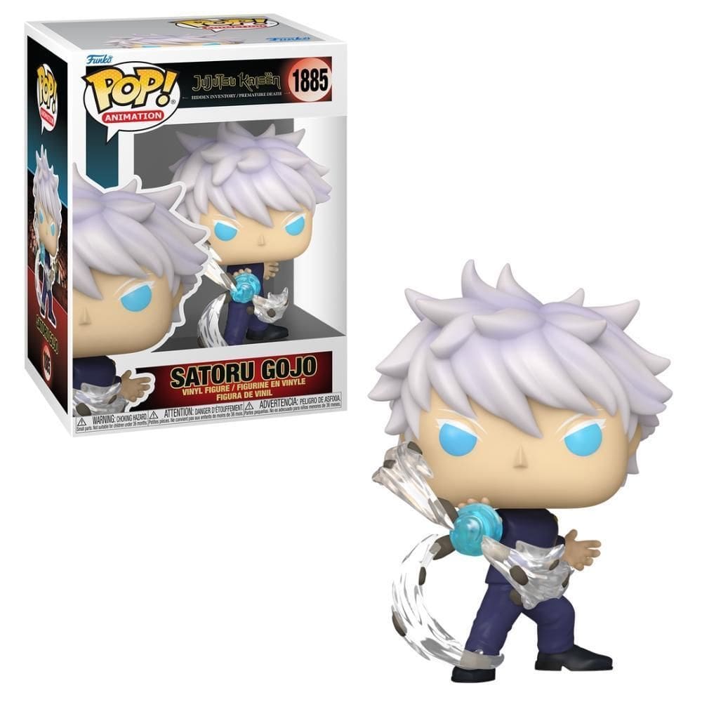 Boneco Funko Pop Jujutsu Kaisen Satoru Gojo Técnica Maldita