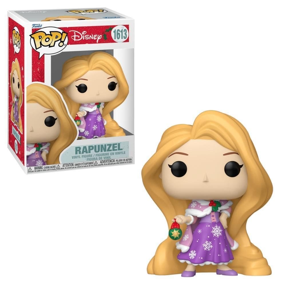 Boneco Funko Pop Disney Princesas De Natal - Rapunzel