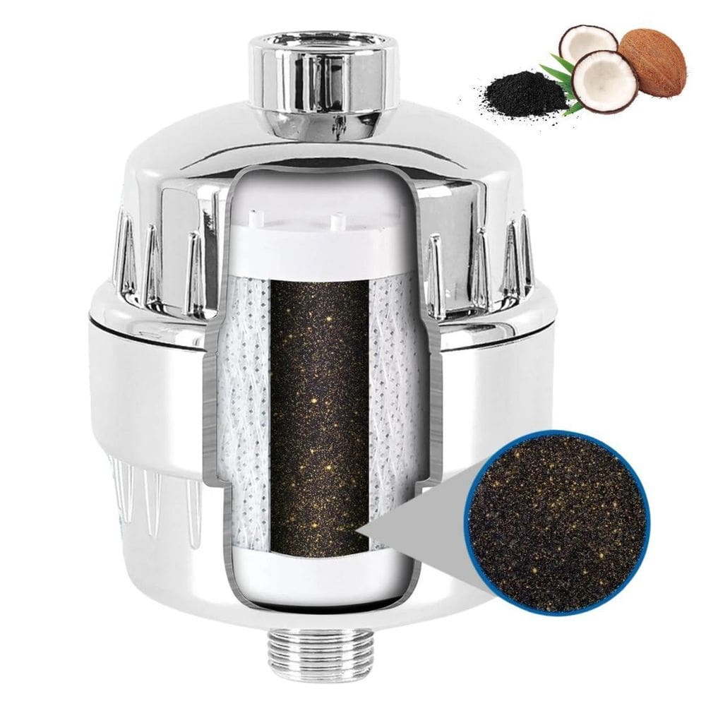 Filtro De Água Purificador Chuveiro Carvão Ativado Anticloro