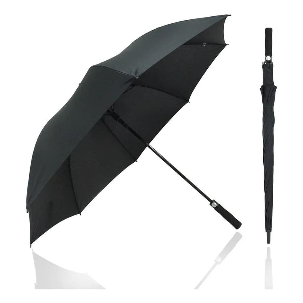 2X Guarda Chuva Portaria Automático Gigante Resistente Cor P