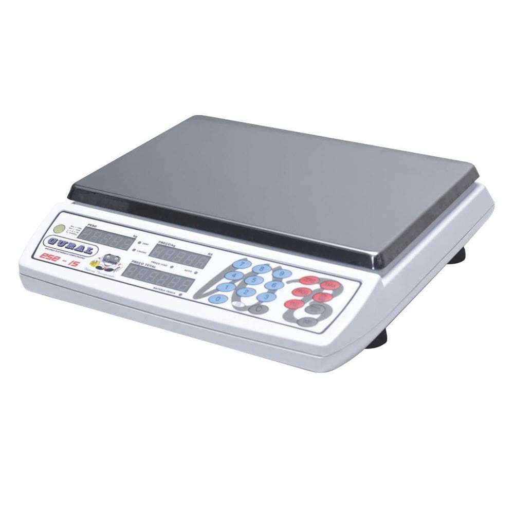 Balança Comercial Eletrônica Digital Bateria 15Kg Ese-15 Wb