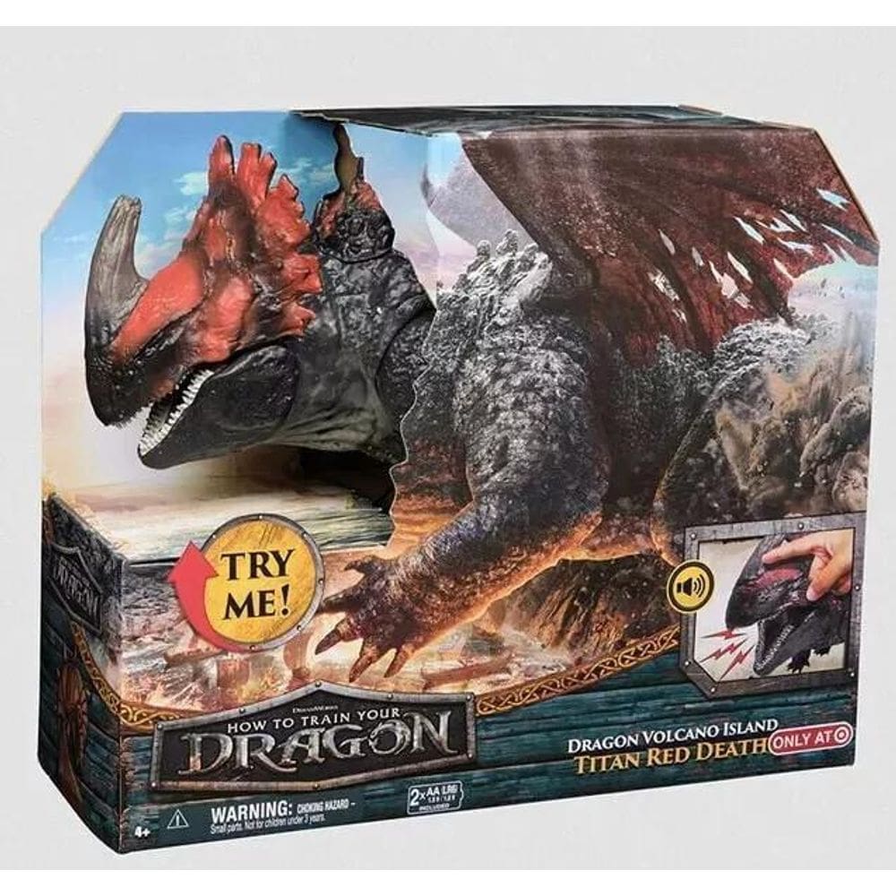 Como Treinar Seu Dragão Titan Red Death - Sunny 4473
