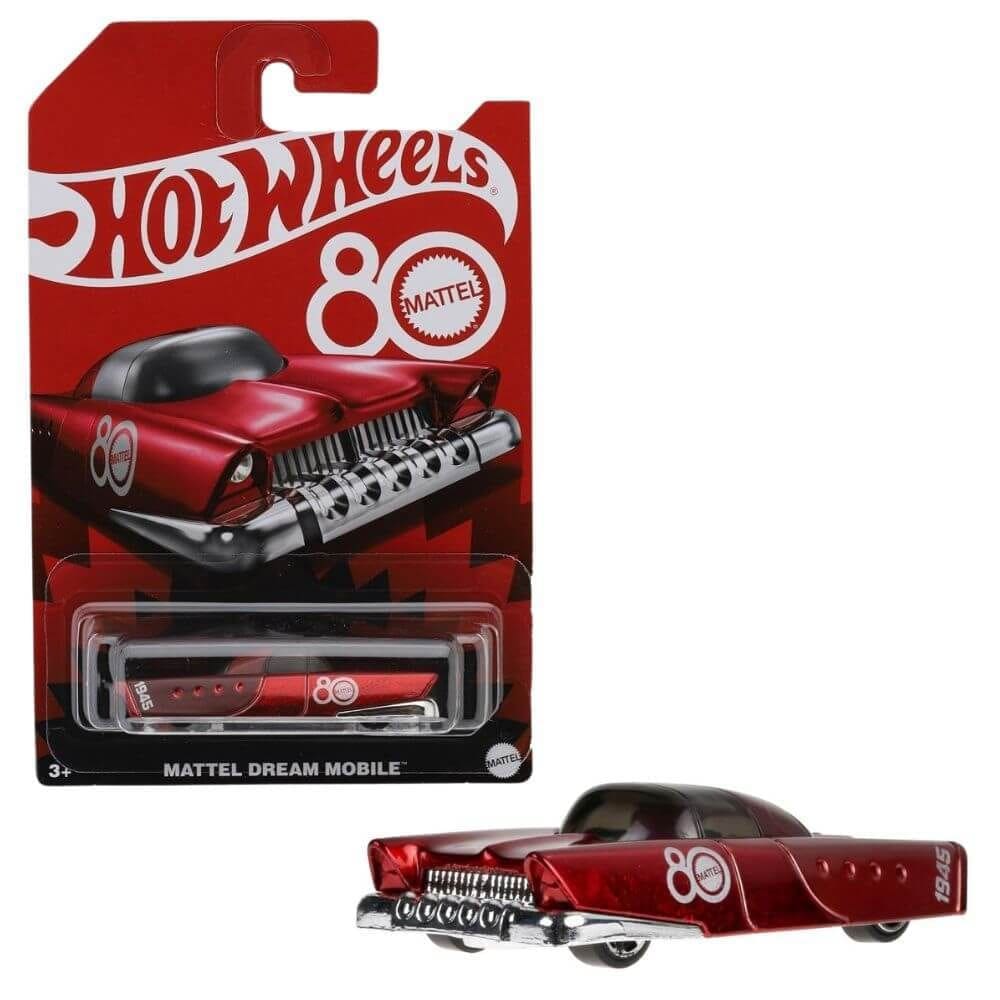 Carrinho - Hot Wheels - Dream Mobile - Aniversario 80 Anos - JGF64 MATTEL