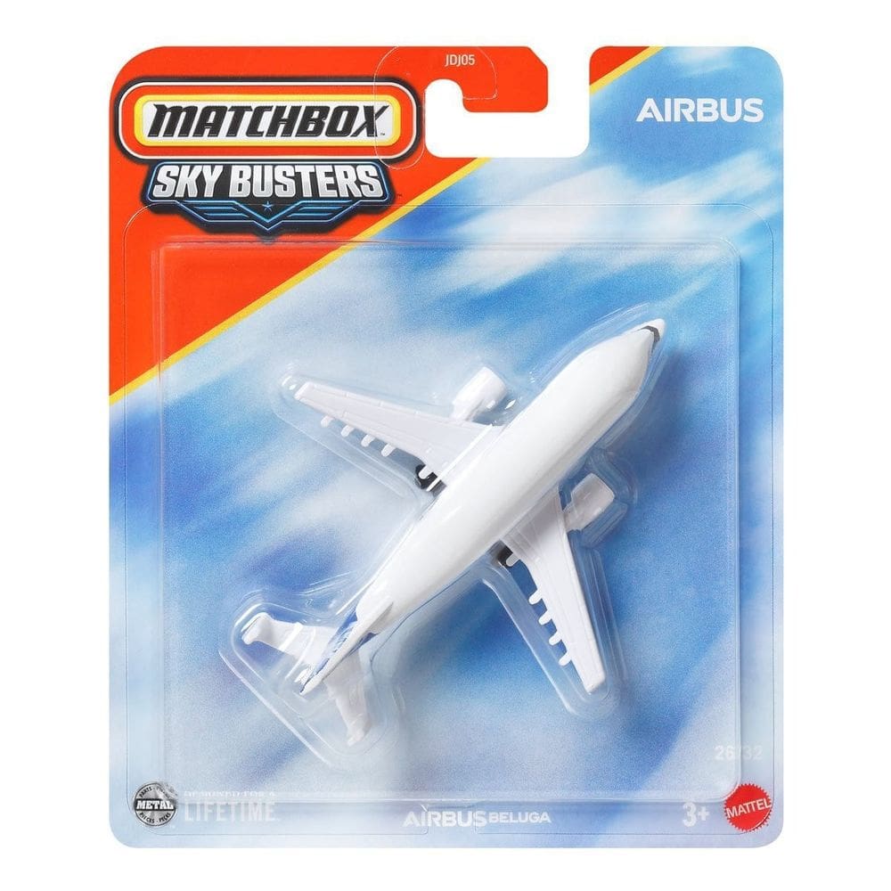 Aviao Airbus Beluga - Matchbox Skybusters MATTEL