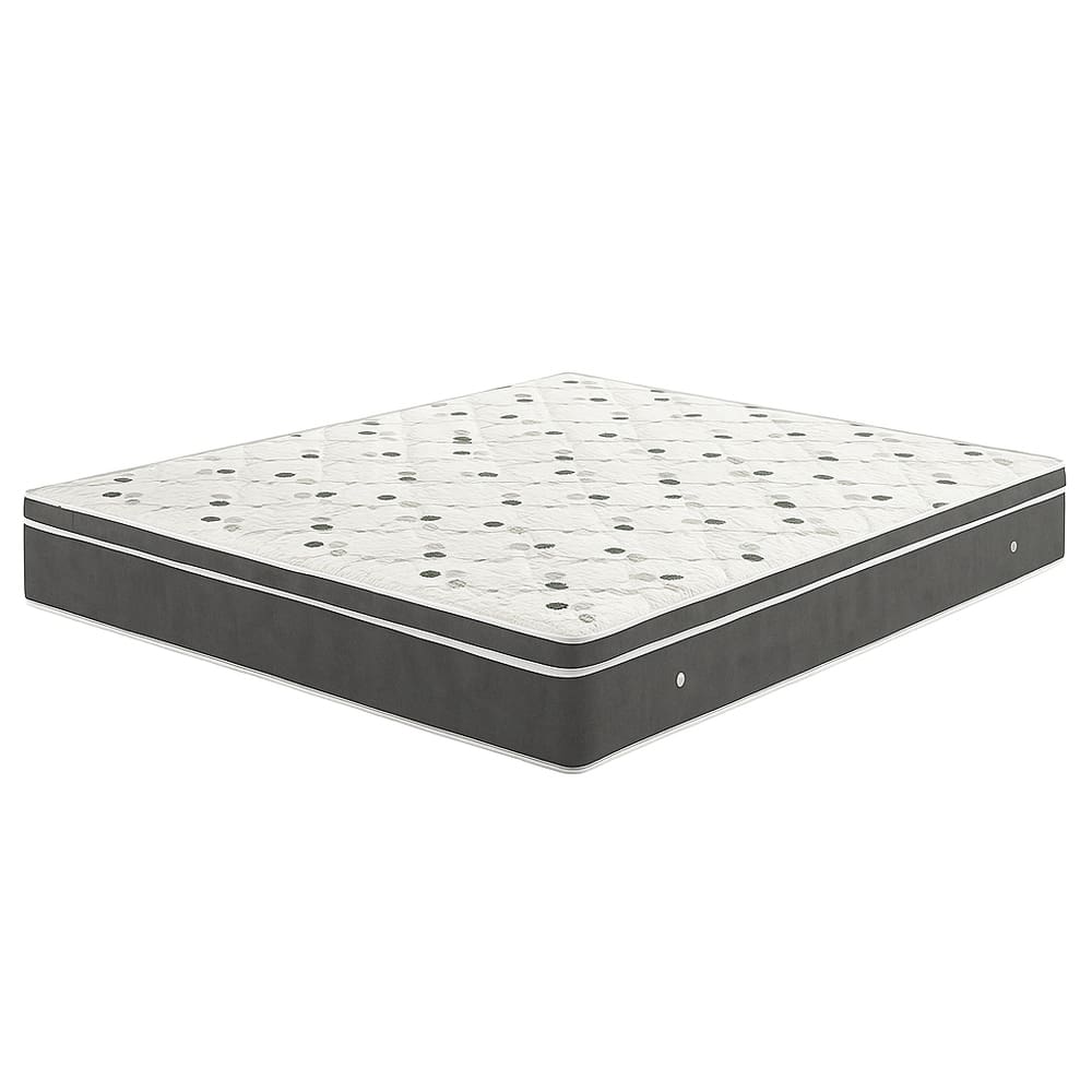 Colchão Molas Bonnel 158x198x28 - Lateral Cinza PREMIUM