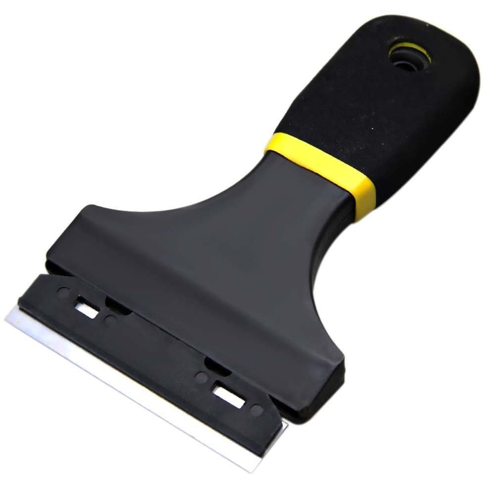 Raspador Com Cabo Emborrachado Reforçado 4`` -  Black Jack