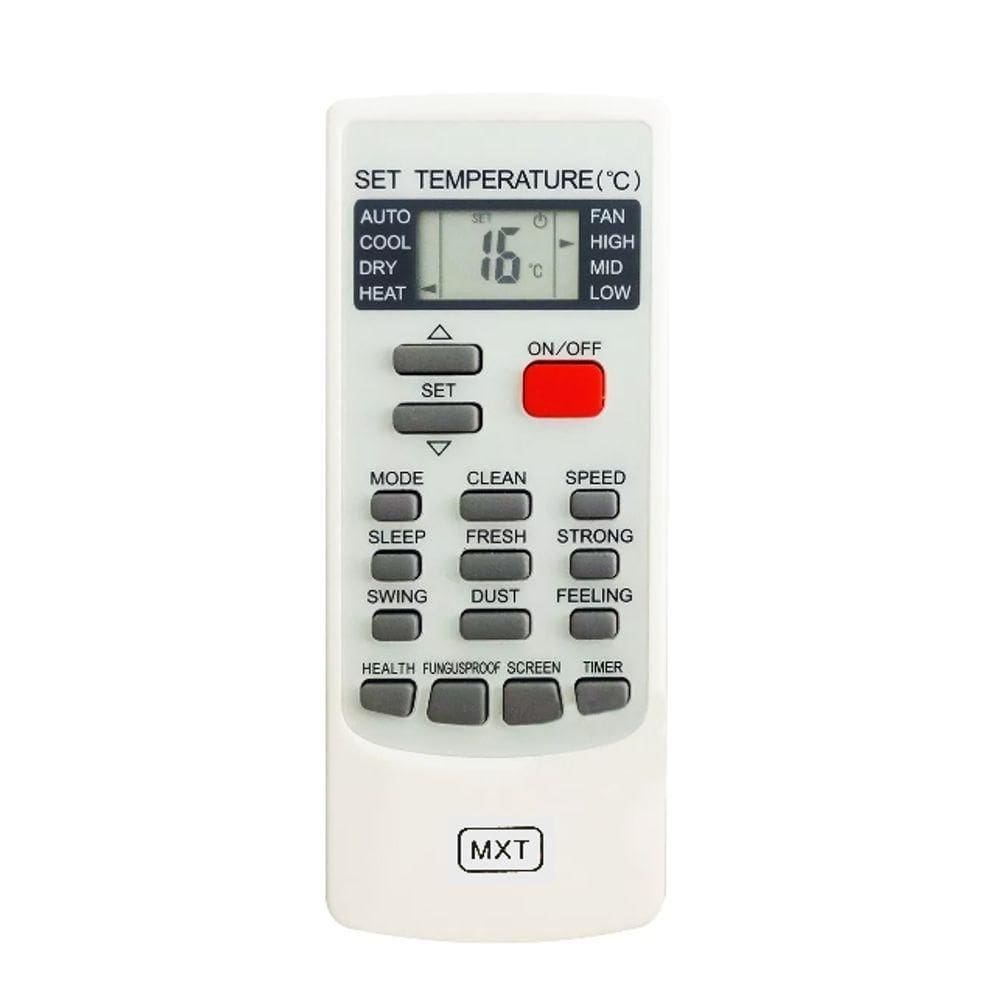 Controle Remoto Ar Condicionado Elgin Ecoplus Mxt