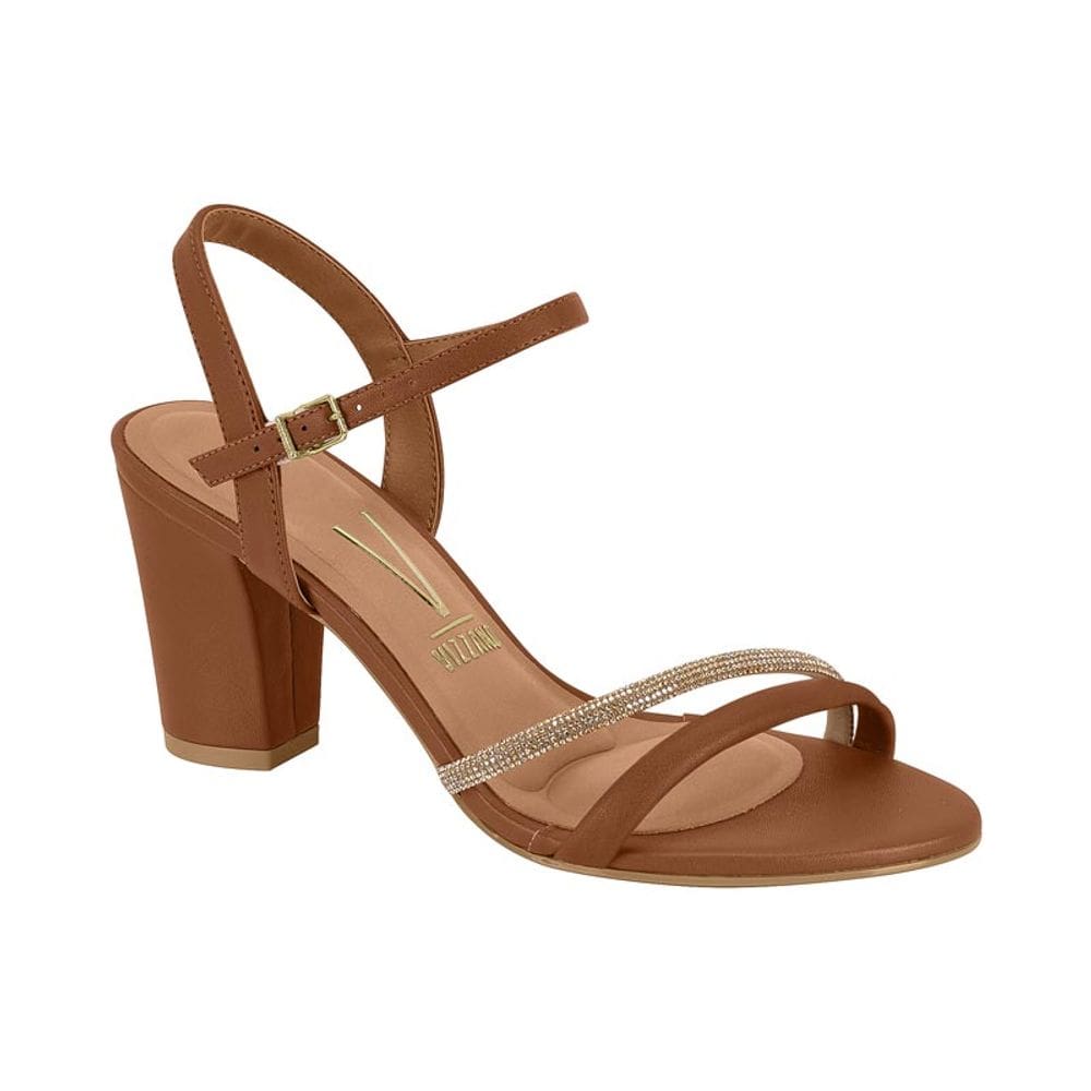 Sandália Feminina De Salto Bloco Vizzano 6262.1034.30510