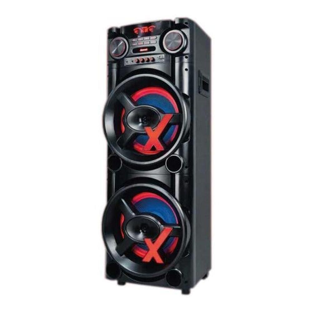 Caixa De Som Amvox New X 1900W RMS Bluetooth ACA1900 Bivolt