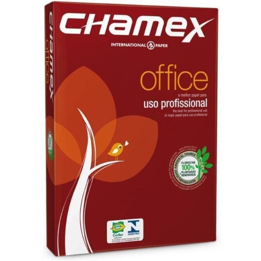 Papel Chamex Office A4 75G - 500 Folhas - Chamex