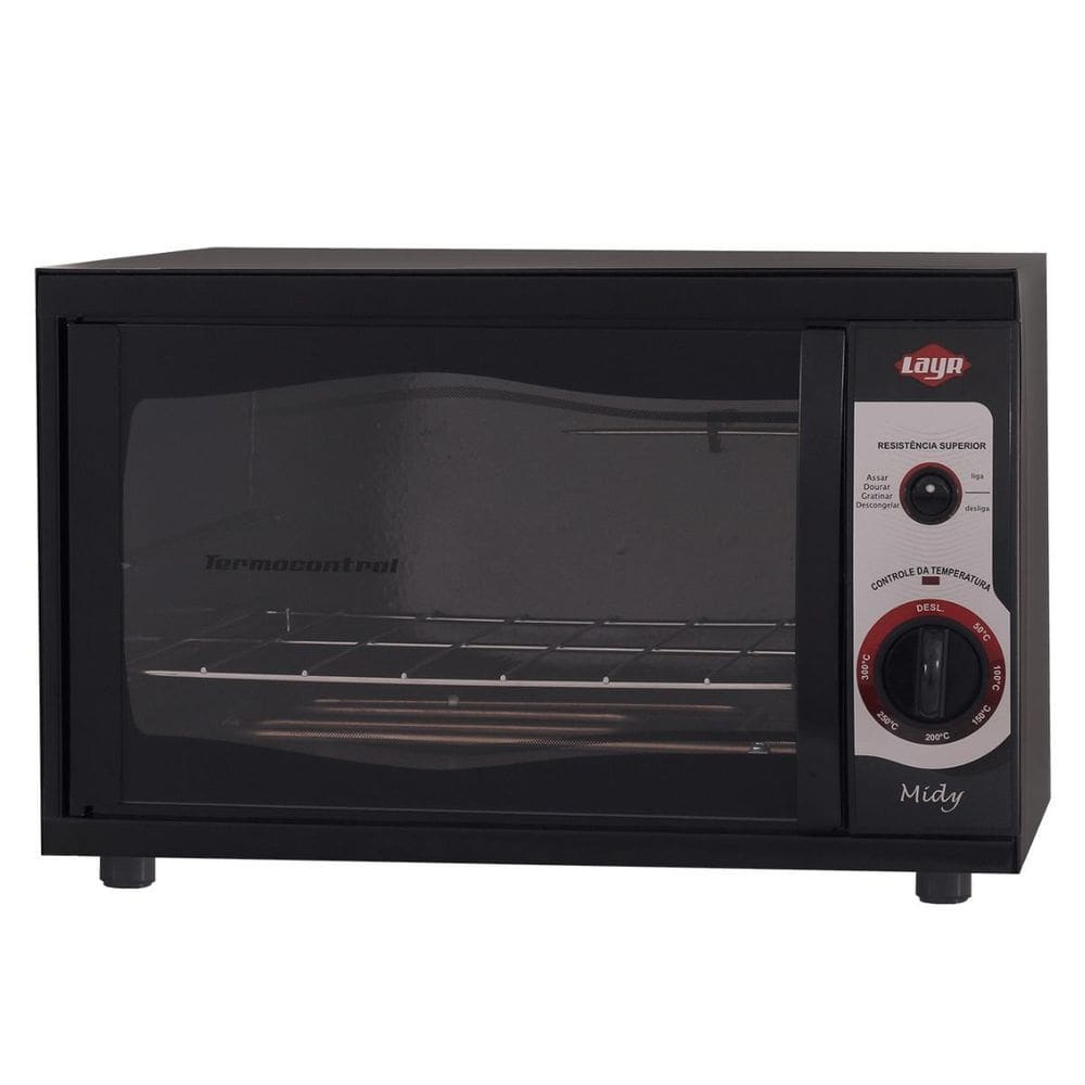 Forno Elétrico Midy Black - Plus - Layr