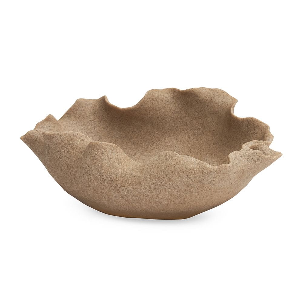 Centro de Mesa Decorativo em Poliresina Areia 32cm 21557 Mart