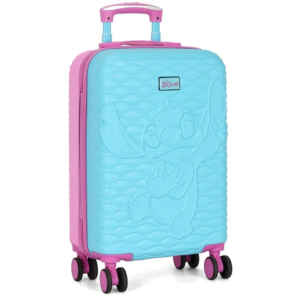Mala de Viagem de Bordo STITCH PINK/AZUL Luxcel