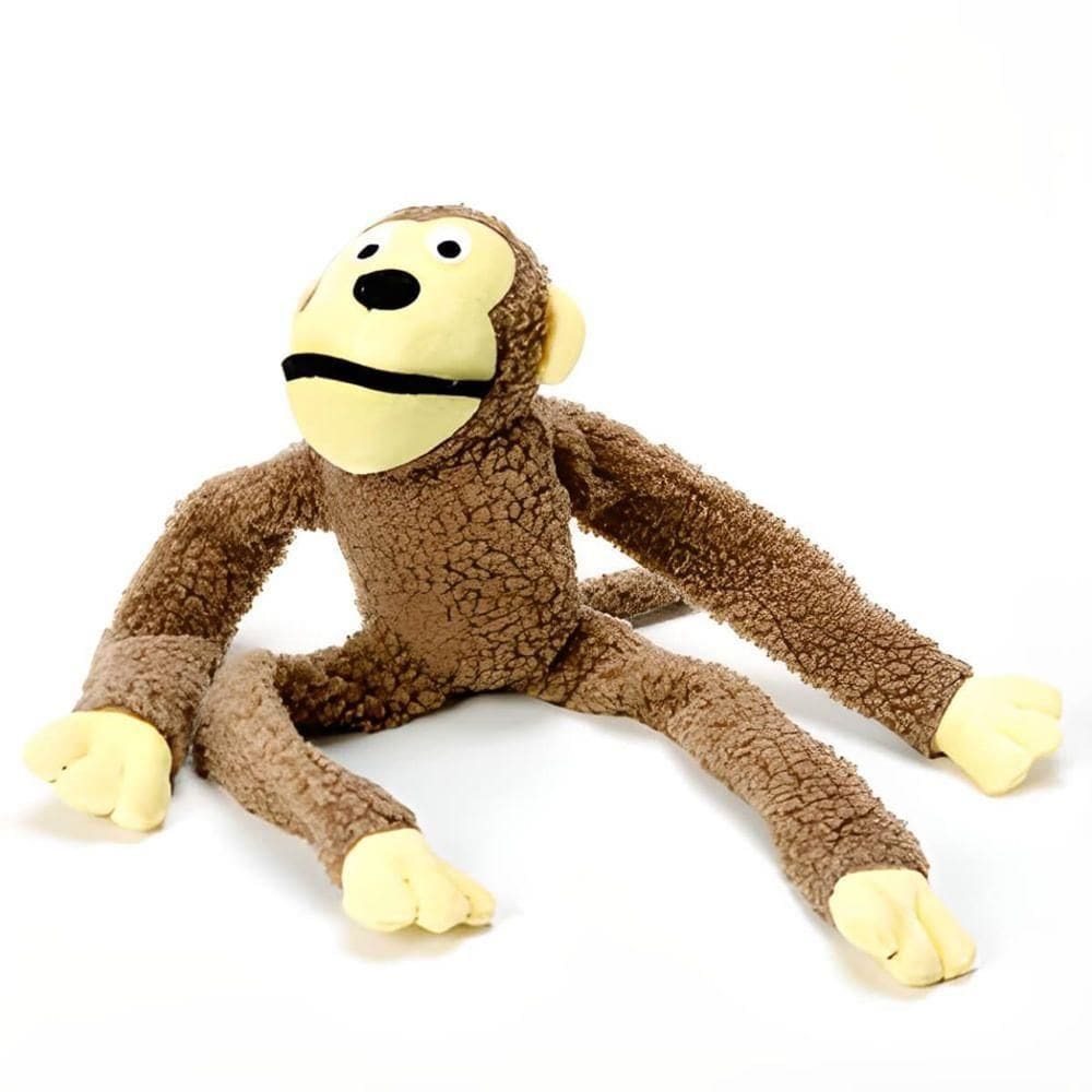 Macaco De Brinquedo Para Pets Com Efeito Sonoro - 70361 - Chalesco Macaco De Brinquedo Para Pets - 70361 - Chalesco