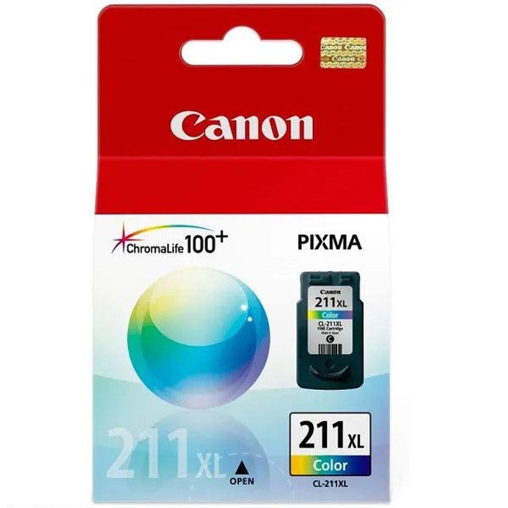 Cartucho Tinta Canon CL-211XL Colorido 15ml