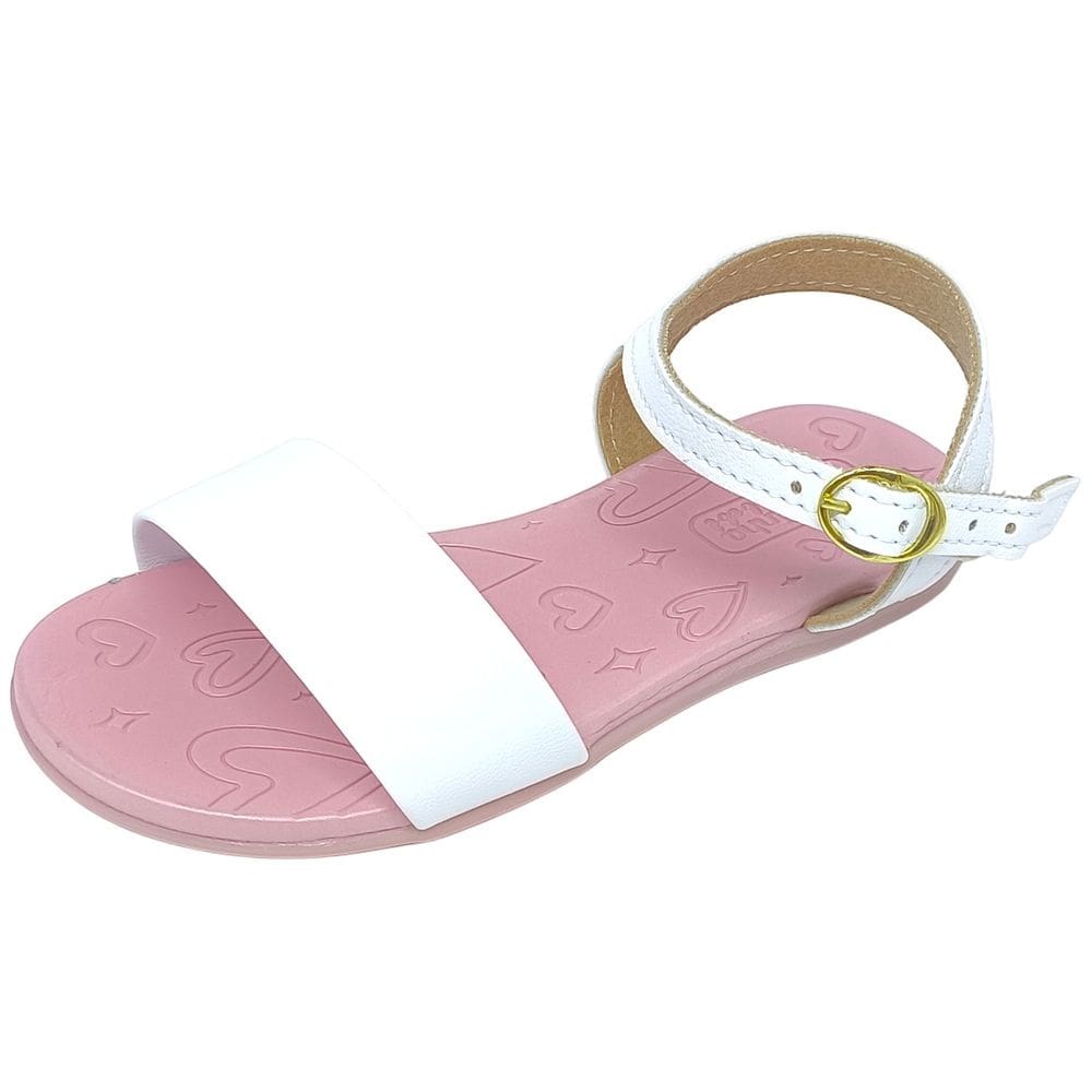 Sandalia Infantil Menina Ajuste Perfeito Moderno Molekinha