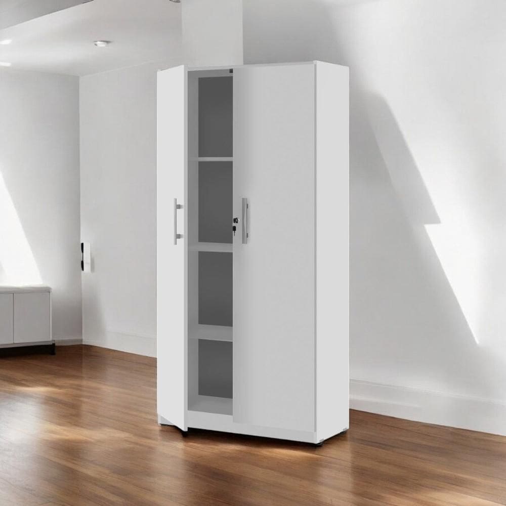 Armário Multiuso 02 Portas Lumiere Branco