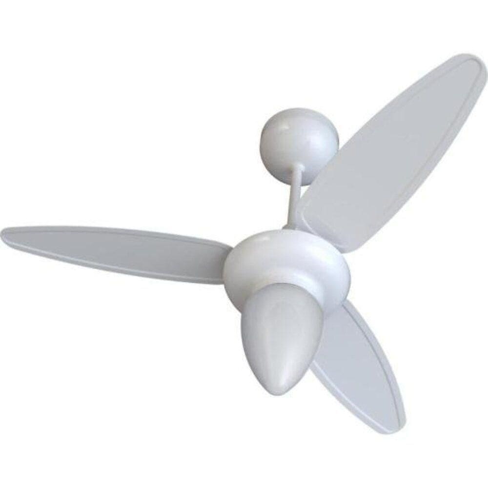 Ventilador De Teto Ventisol 3 Pás Branco Bivolt
