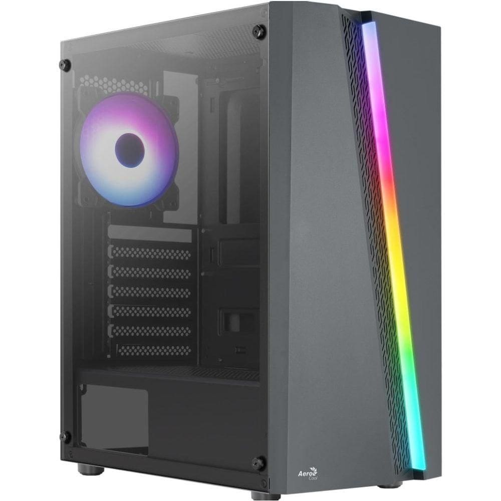 Gabinete Gamer Aerocool Atx V1 Preto