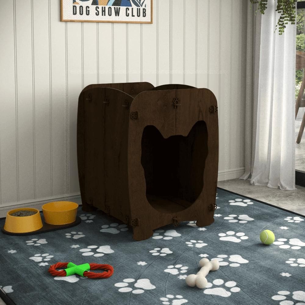 Mesa De Cabeceira Casinha Pet Malbec