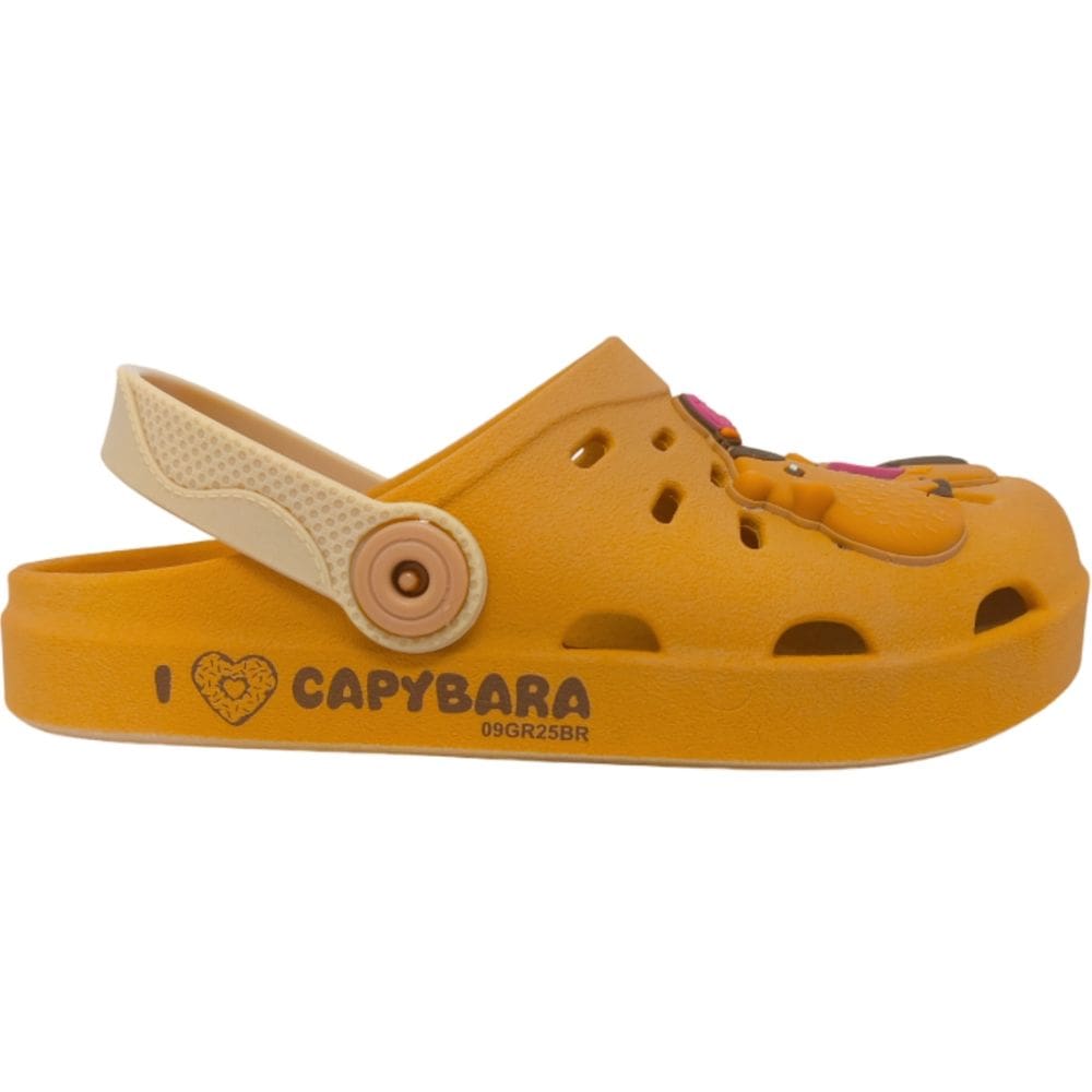 Babuche Infantil Menina Casual Dia a Dia Passeio Escola Capivara Grendene Kids 23455