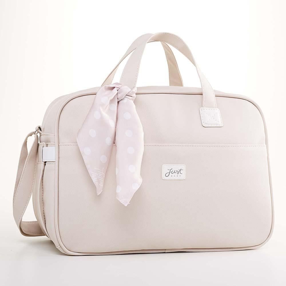 Bolsa de Maternidade Grande Just Baby Candy Bege