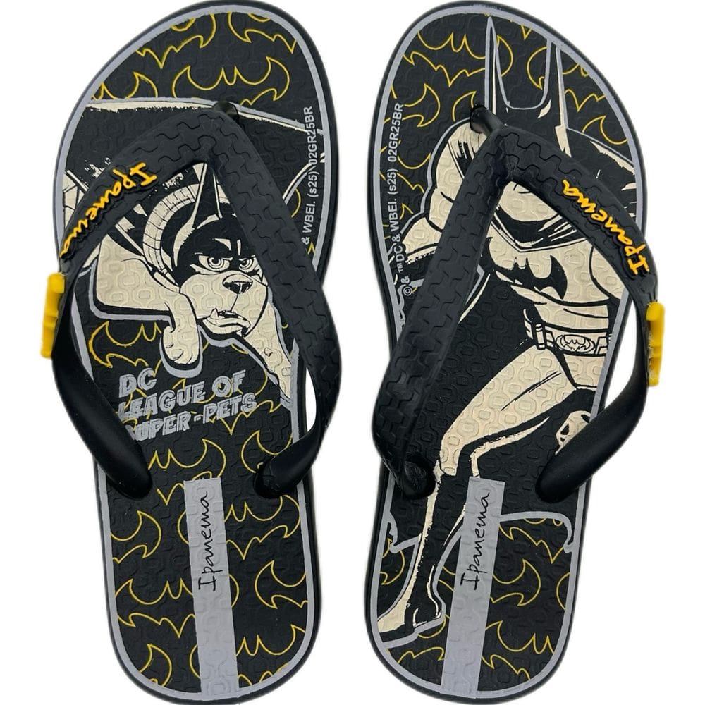 Chinelo Dedo Infantil Menino Casual Dia a Dia Super Pets 27361