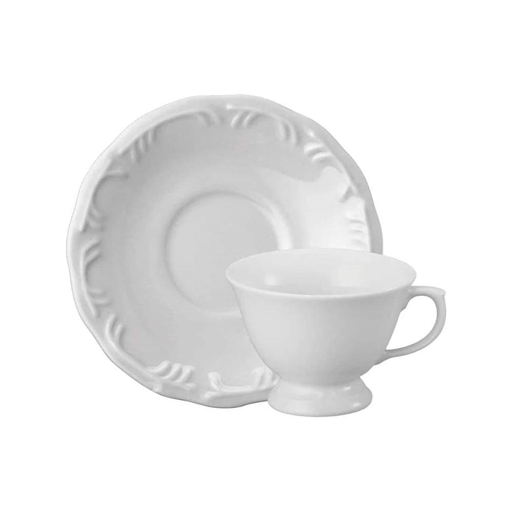 Xicara Café Com Pires 70ml Pomerode Porcelana Schmidt