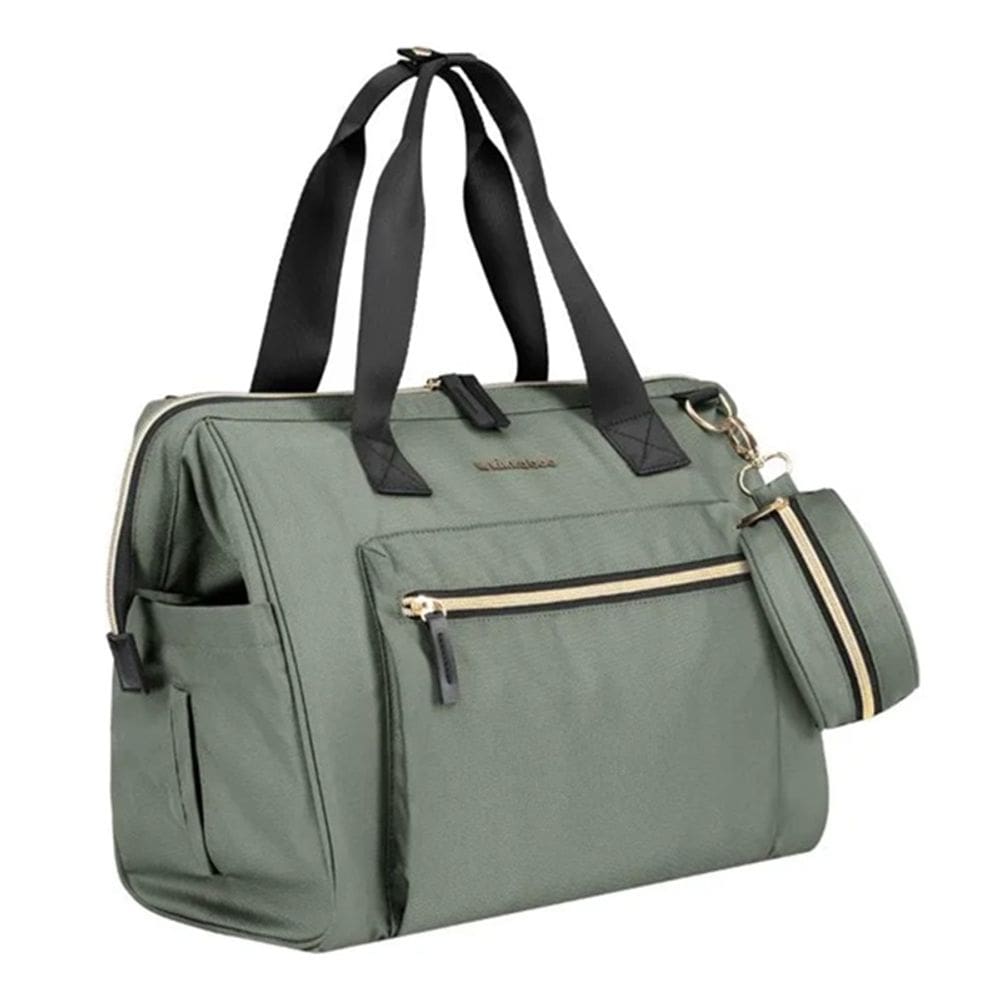 Bolsa Maternidade Luxo Maxi Army Green (Verde) - Kikka Boo