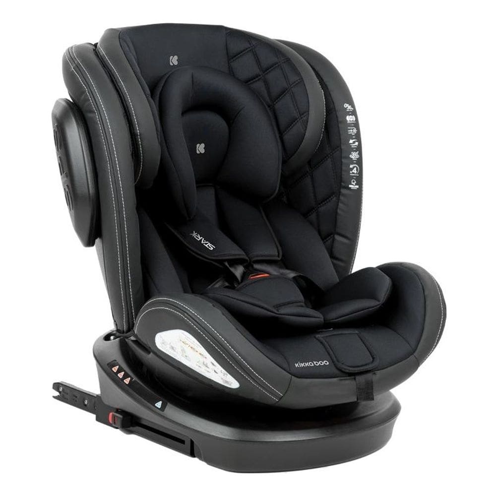 Cadeira De Carro Isofix 360 Stark 0 A 36 Black (Preto) - Kikka Boo
