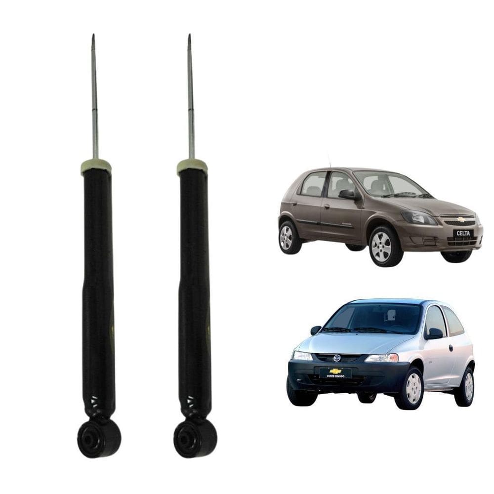 Par Amortecedor Traseiro Celta 00 01 02 03 04 05 06 07 08
