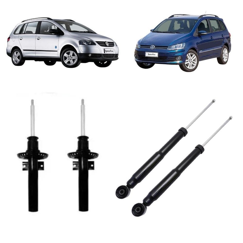 Par Amortecedor Dianteiro E Traseiro Crossfox 2005 A 2018