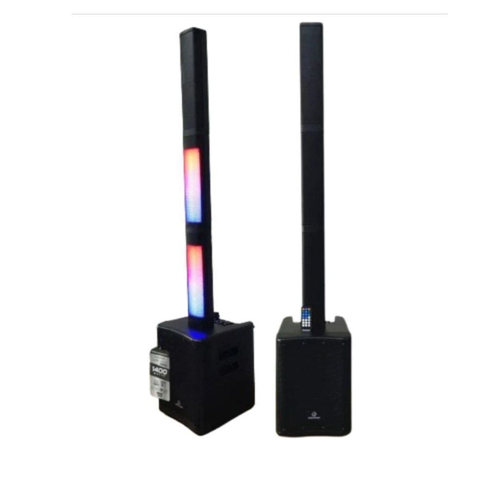 Caixa Som Sistema Array Waldman Twr-1400 Charger Ativo