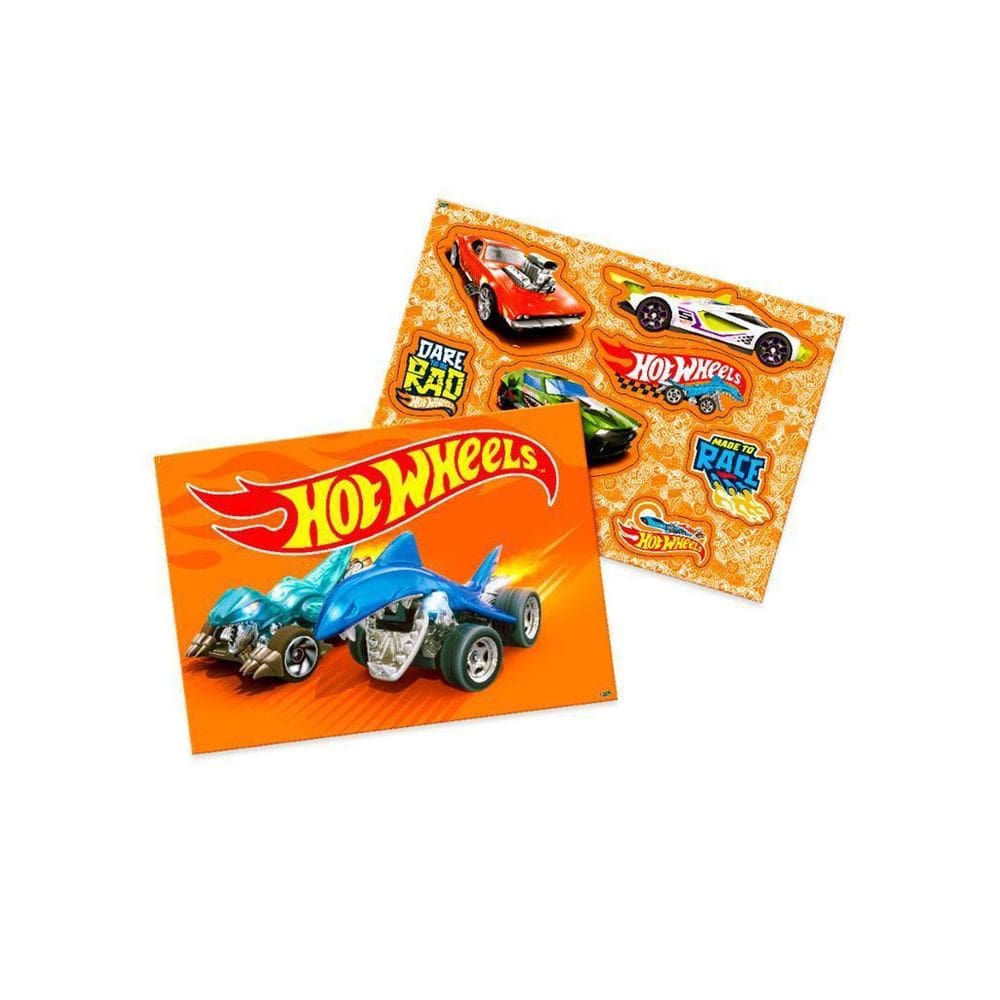 Kit Painel Festa Decoração Festcolor Aniversário Hotwheels