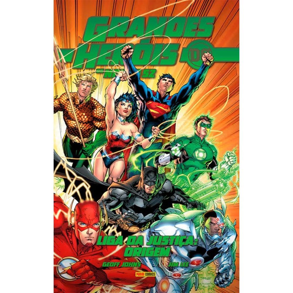 Grandes Heróis DC: Os Novos 52 Vol. 3 - Liga Da Justiça: Origem