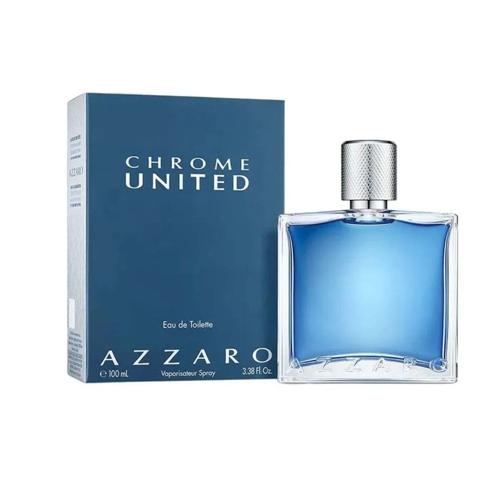 Perfume Masculino Azzaro Chrome United Eau De Toilette 100ml