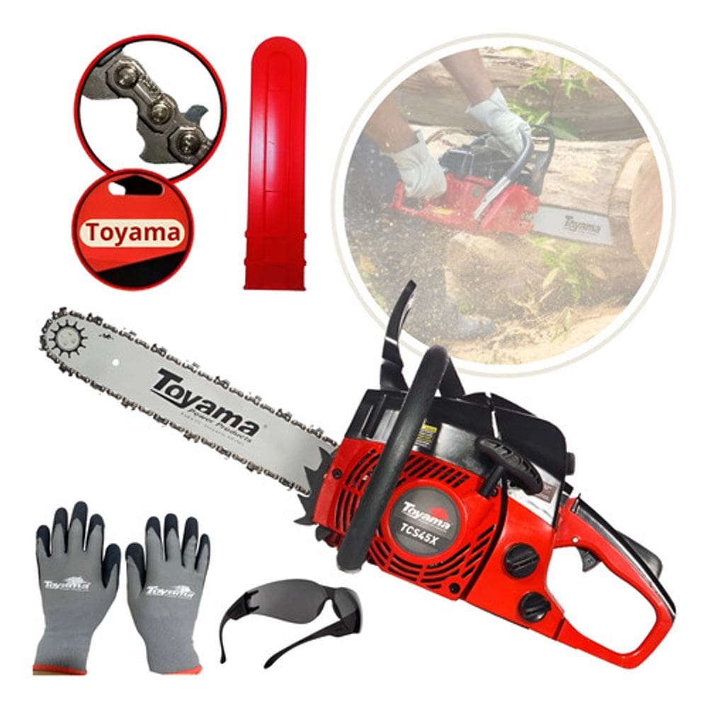 Moto Serra Toyama Tcs45-x 16  G2 2,8hp Gas. P/ Poda & Lenha
