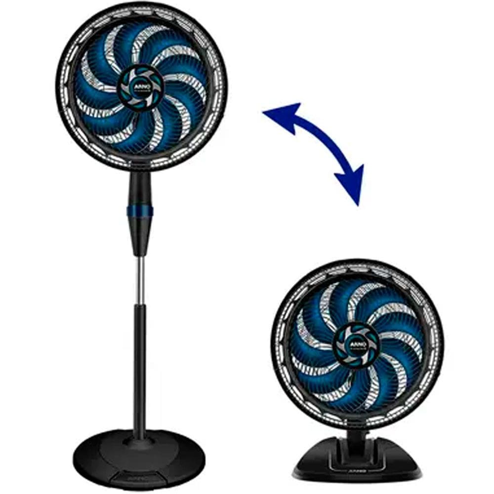 Ventilador 2 em 1 Mesa e Coluna X-Treme 9 Arno 40cm 9 Pas 3 Velocidade VE9M