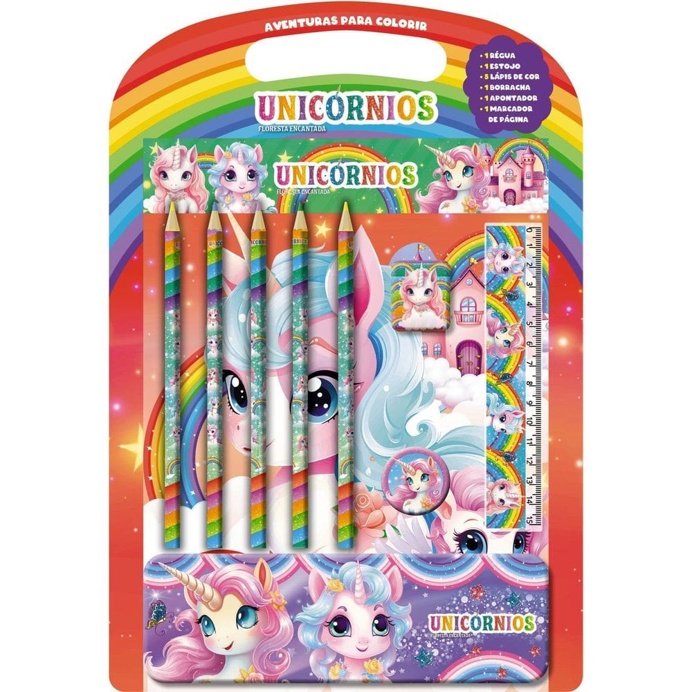 Unicónios - Aventuras Para Colorir